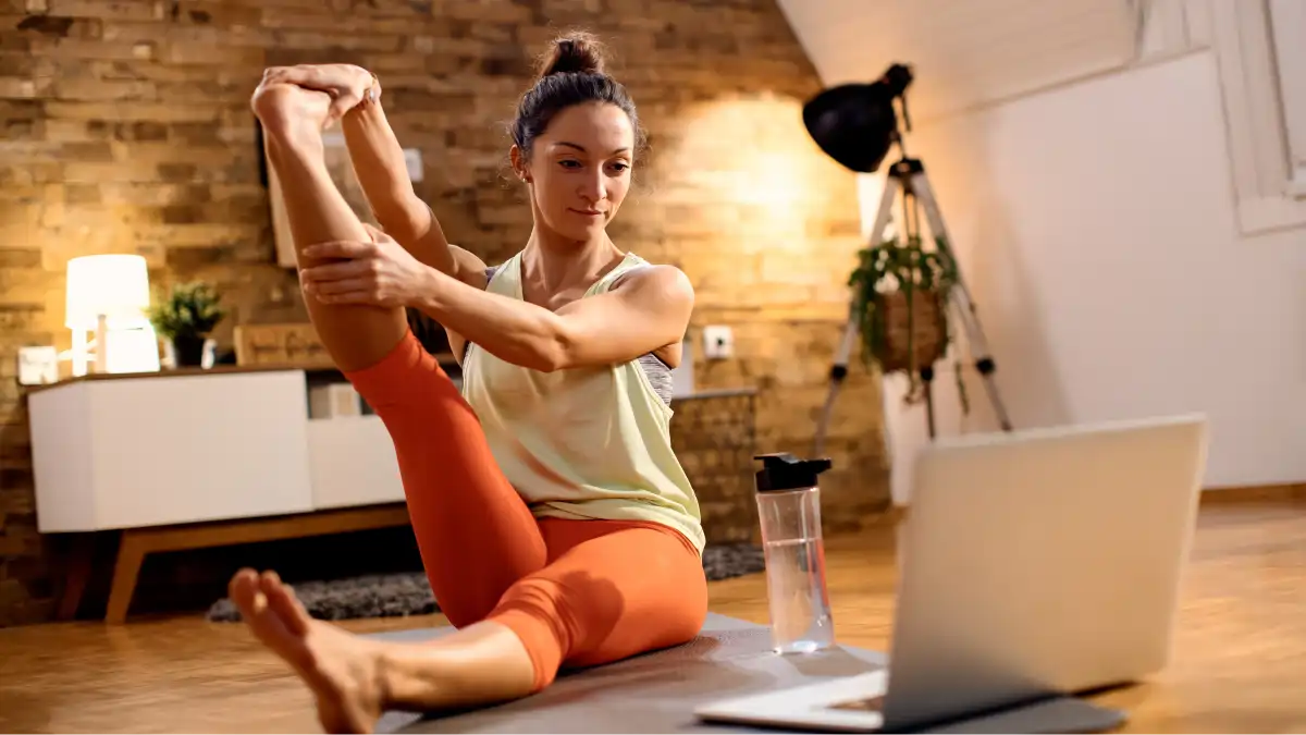 O fitness em casa com praticidade e exito.