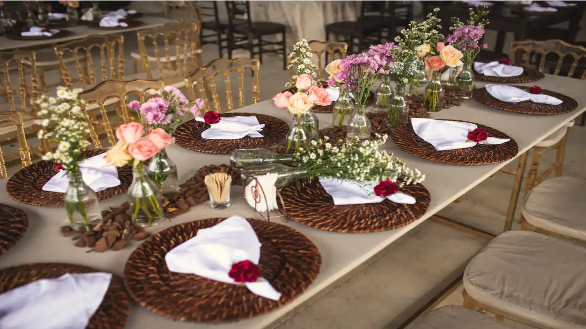 Jantar para festa sofisticado de 15 anos
