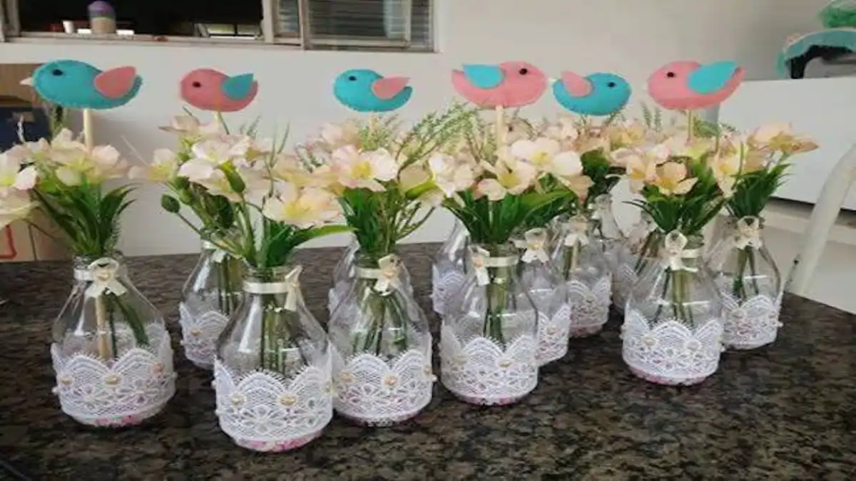 Centros de mesa econômicos aqui no blog Dica Pronta