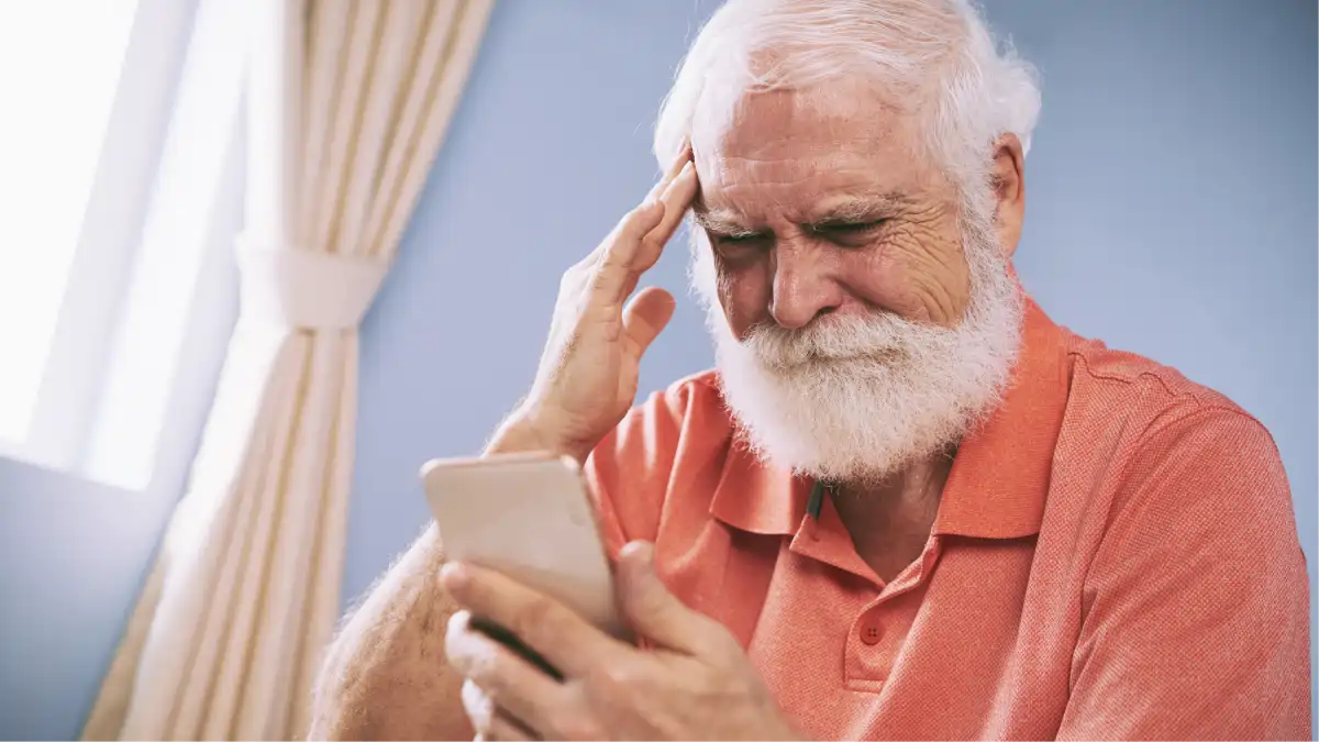 Golpes digitais em idosos, no blog Dica Pronta