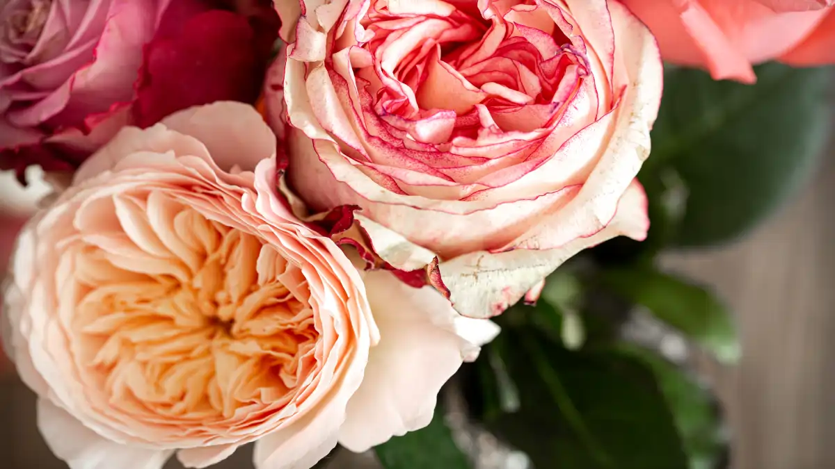 Rosas inglesas, várias dicas no blog Dica Pronta.