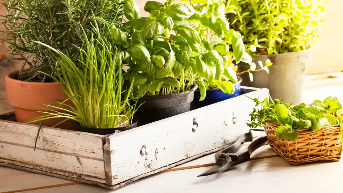 Horta na cozinha, dicas completo no blog Conversa Pronta.