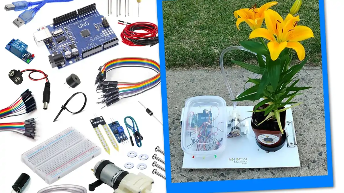 Irrigação automática com arduino no blog Conversa Pronta. Passo a passo completo.
