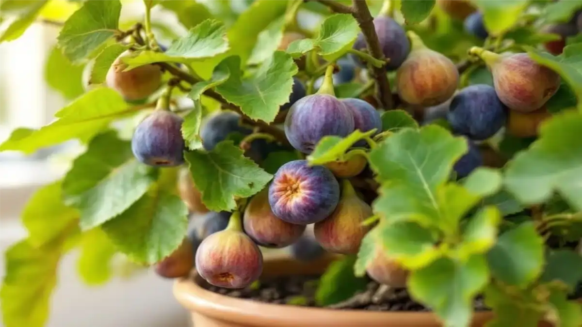 Figo em vasos em casa. Um guia completo no blog Conversa Pronta.