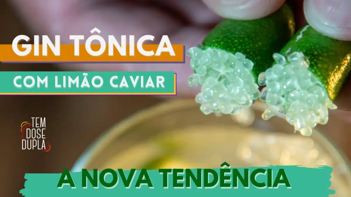 Limão caviar com as dicas de cultivo e receita de drink no blog Conversa Pronta.