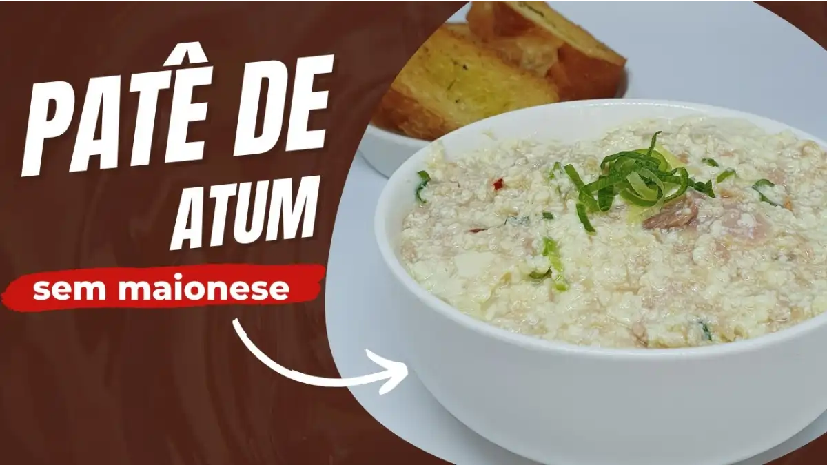 Os lanches proteicos com receitas rápidas no blog Conversa Pronta. Patê de atum.