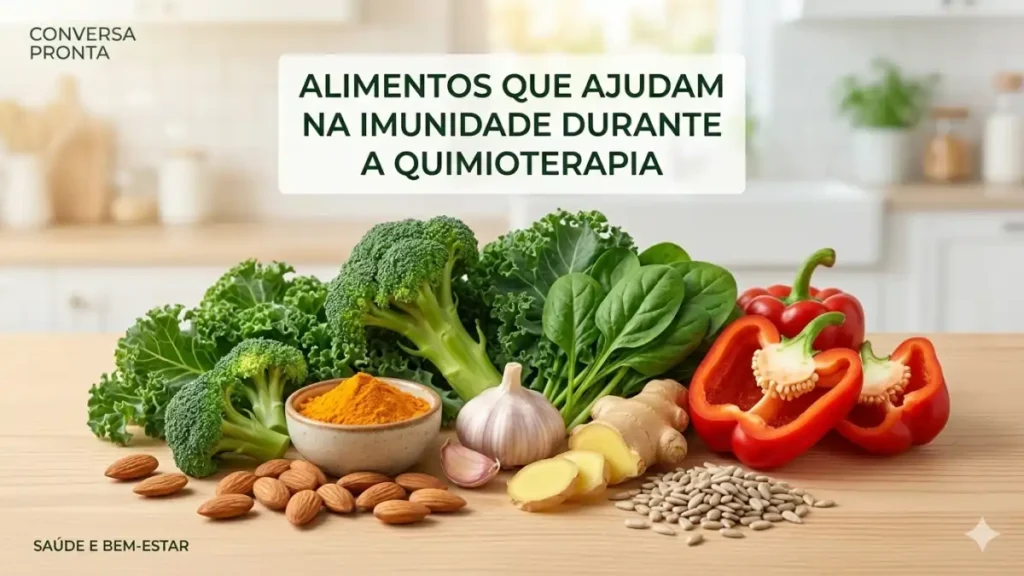 Os alimentos indicados para a alimentação na quimioterapia, no blog Conversa Pronta.