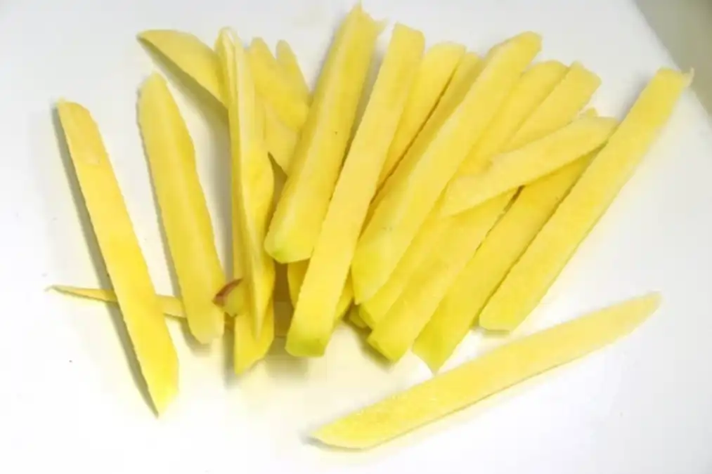 Batata para fritar em air fryer, no blog Conversa Pronta.